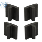 Set of 4 Leaf Spring Rubber Bumper Insulators for Ford F-Series (1980–2020)