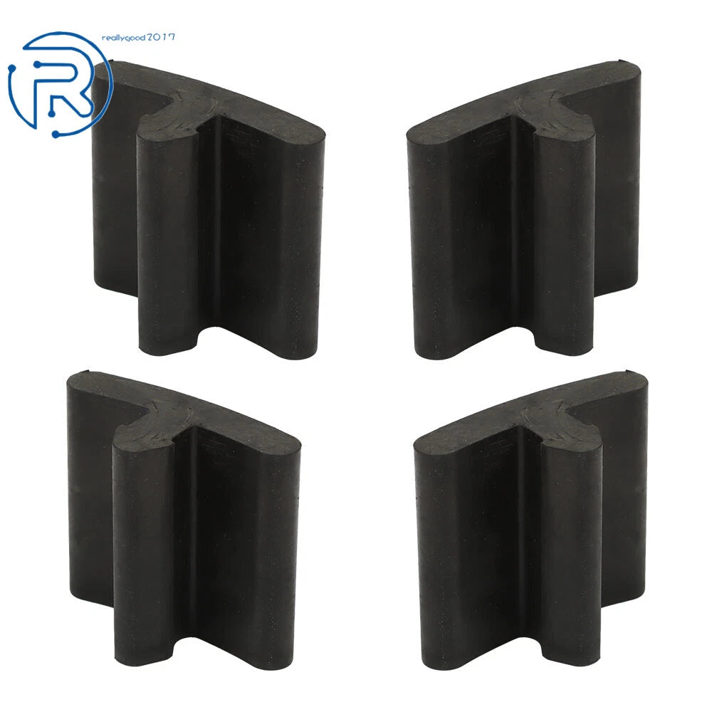 Set of 4 Leaf Spring Rubber Bumper Insulators for Ford F-Series (1980–2020)