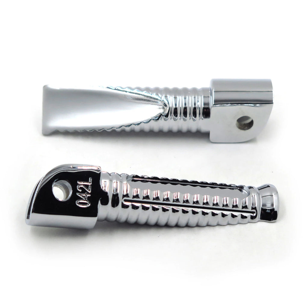Chromed Racing Footpegs for Kawasaki ZX-10R (2011–2013)