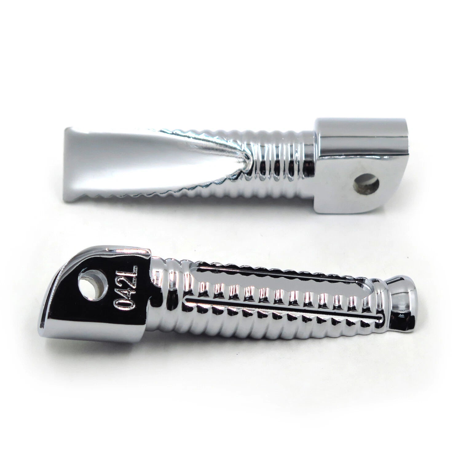 Chromed Racing Footpegs for Kawasaki ZX-10R (2011–2013)