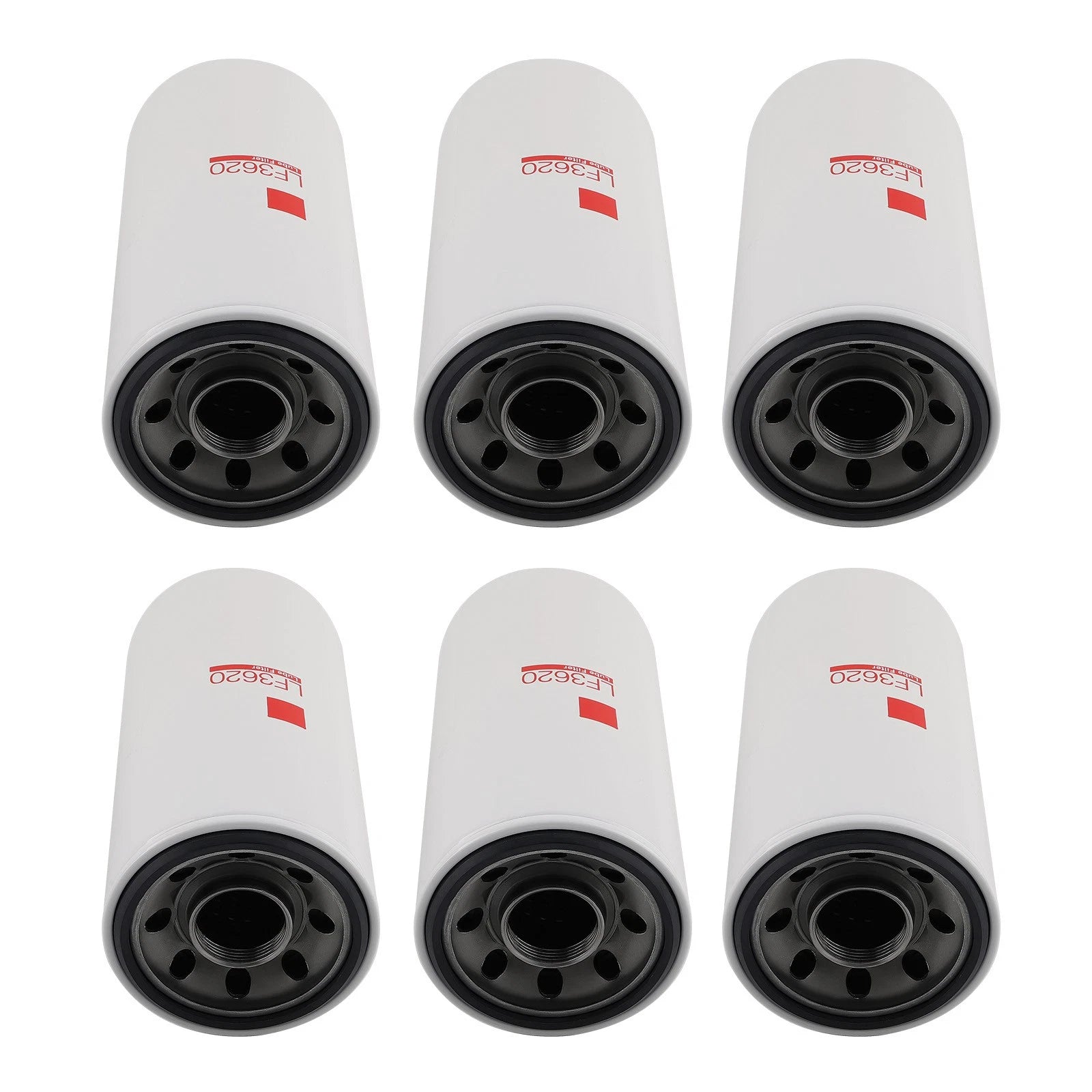 Oil Filter 6-Pack for Detroit Diesel Series 60 (LL-9000, LNT-9000, LF3620)