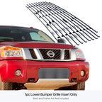 Bumper Billet Grille Insert for Nissan Titan/Armada (2004-2015)
