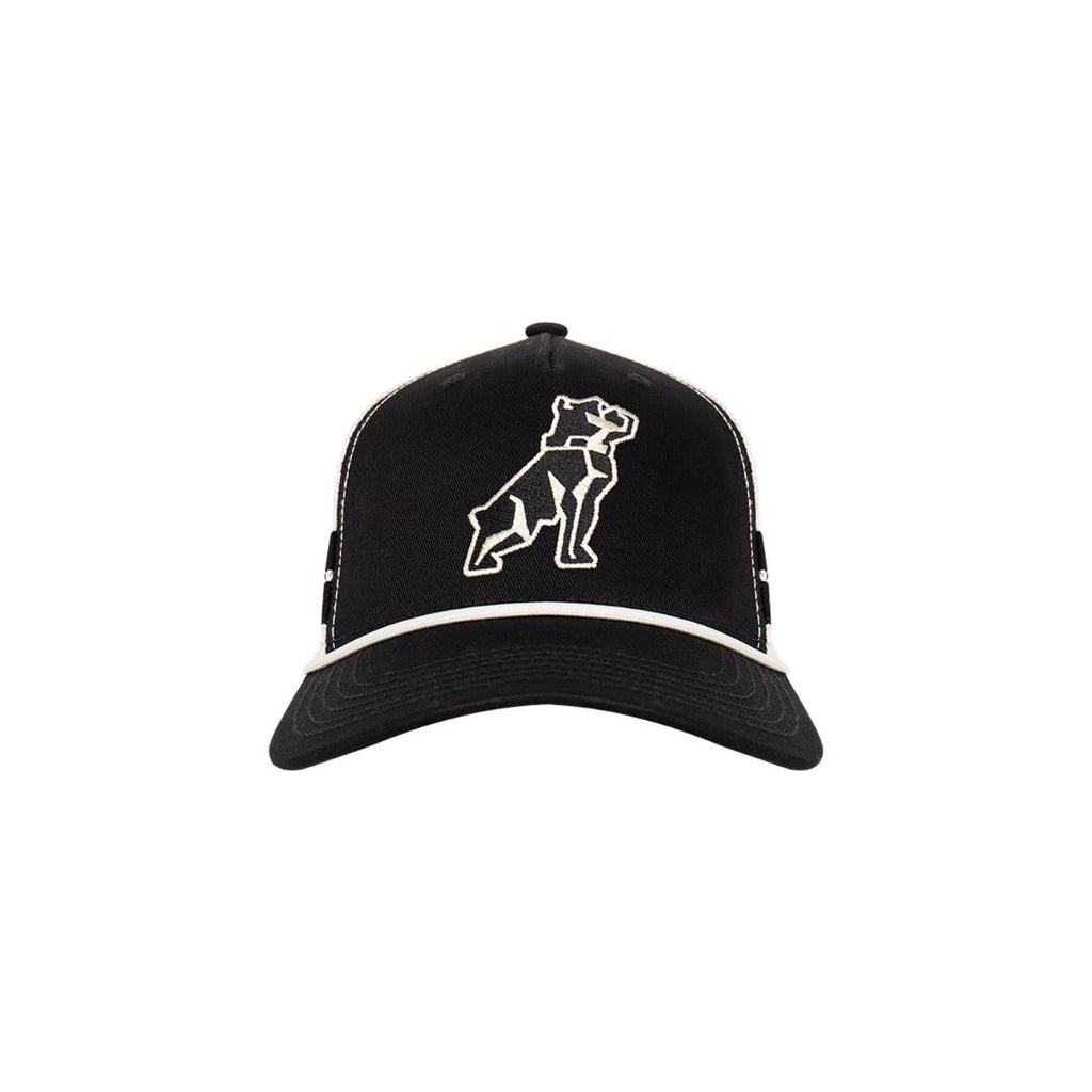 Mack Trucks Trucker Hat Black Stone Mesh Back Cap