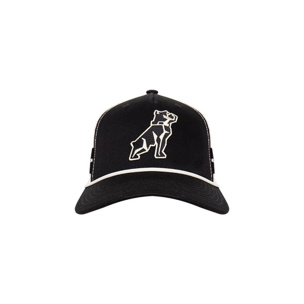 Mack Trucks Trucker Hat Black Stone Mesh Back Cap