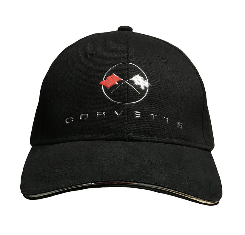 Corvette Hat Cap Black Replacement for Chevrolet Corvette C2 (1963–1967)