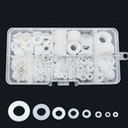 500pcs Nylon Washers Set 8 Sizes in Organizer Box