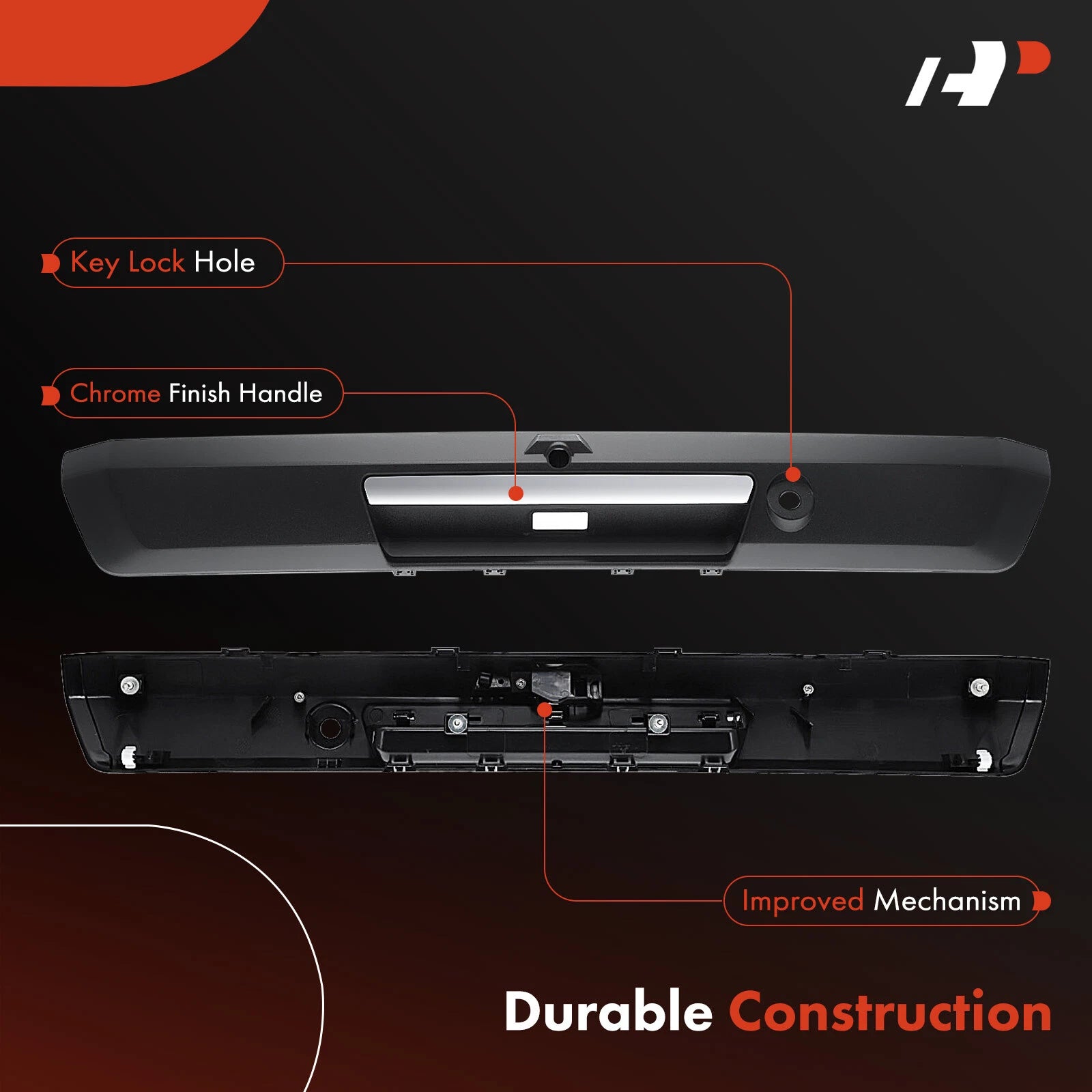 Tailgate Door Handle for Ford F-250 F-350 Super Duty (2017–2020)