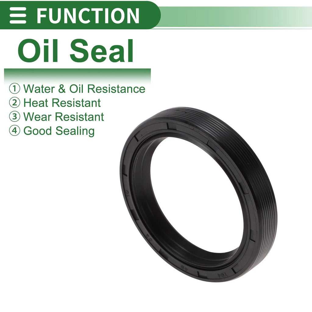 Oil Seal NBR Rubber 48x62x10mm for Various Models (5 Pcs)