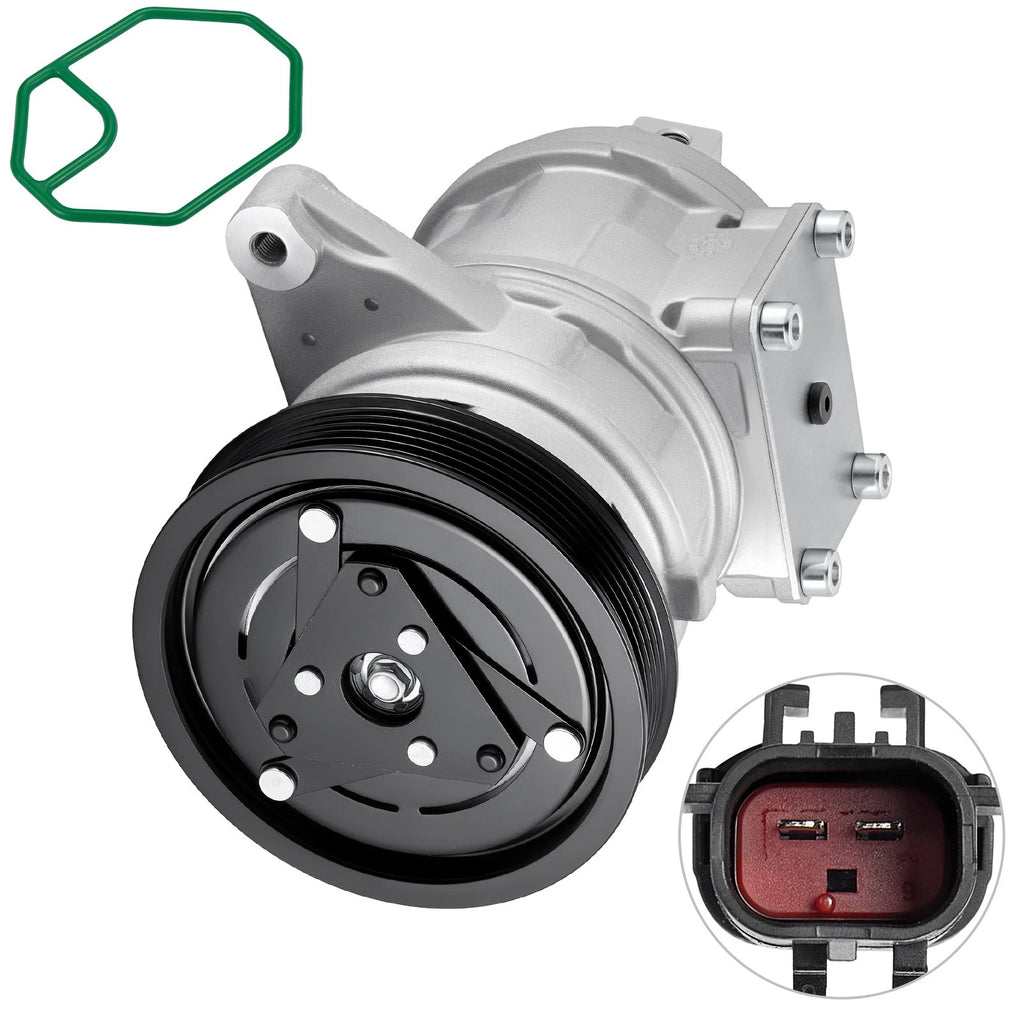A/C Compressor for Jeep Wrangler TJ (2000–2006) & Grand Cherokee (1999–2004)