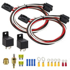 Dual Electric Fan Relay Kit for Universal Applications (175-185)