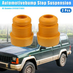 2x 2.6 Inch Front Suspension Bump Stop for BMW Rubber Orange