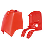 Set of 2 Inner Front and Front Cover for Honda Ruckus 50 (2003–2024) Red Plastic