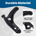 Front Suspension Lower Control Arm Sway Bar Tie Rod for Prius C Yaris (2007–2019)