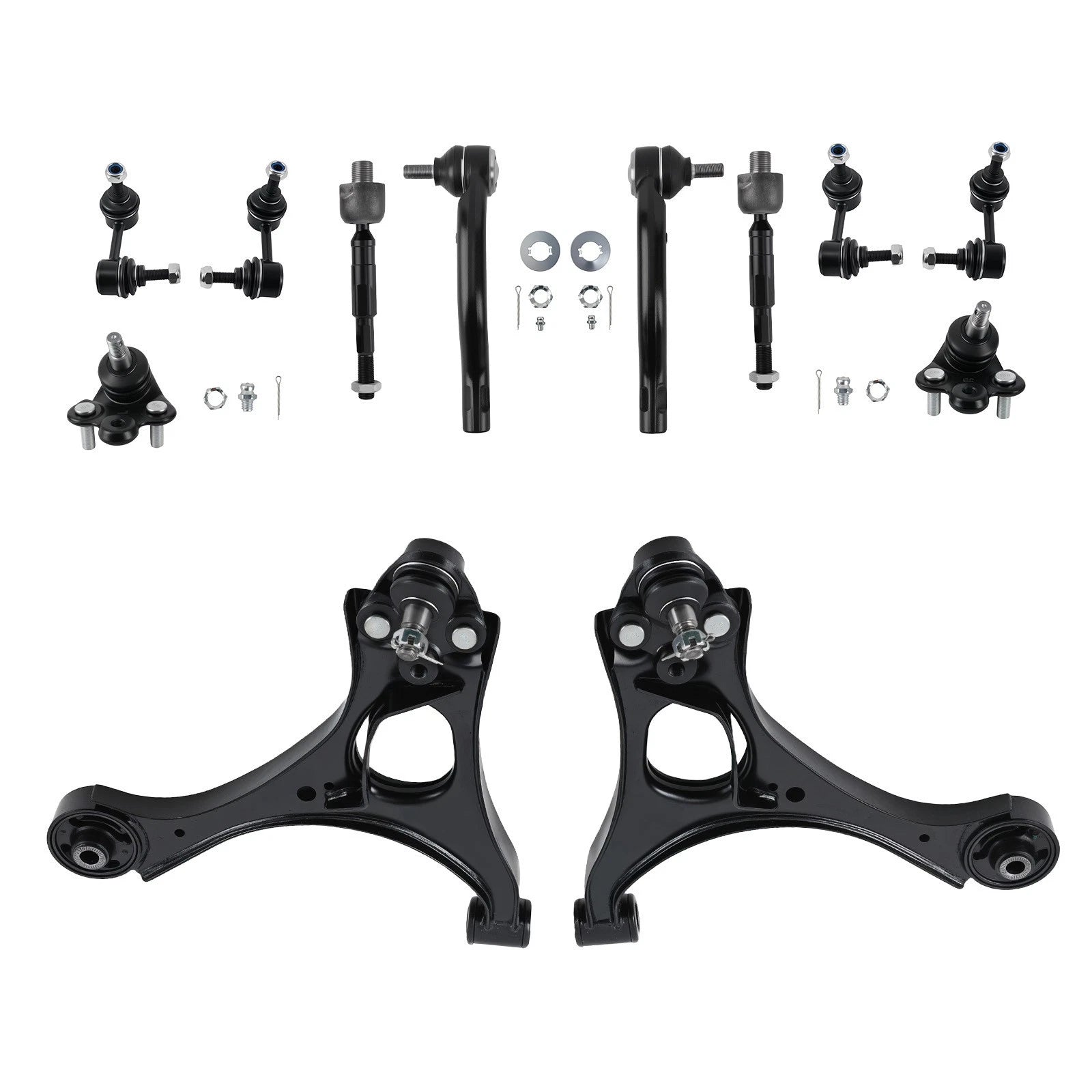 12x Front Lower Control Arm Suspension Kit for Honda Civic (2006–2011)