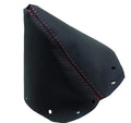 Leather Manual Shift Boot Cover for Nissan 300ZX (1990–1996) Red Stitch