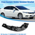 Left Side Front Bumper Mounting Support Bracket for Honda Civic (2006–2011)