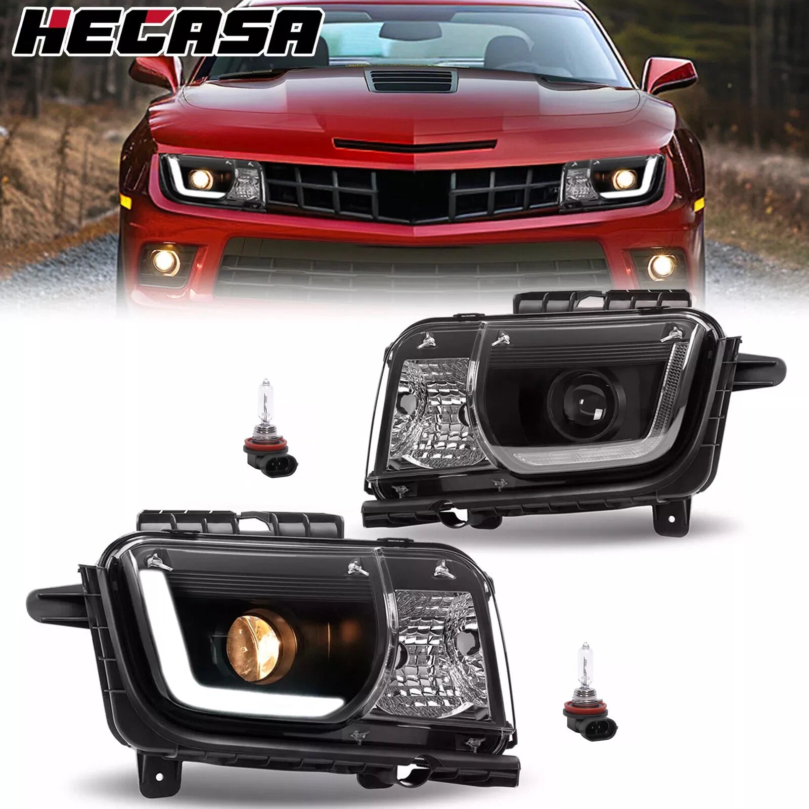 LED Projector Headlights for Chevy Camaro (2010–2013)