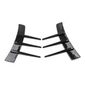 Black Front Rear Side Fender Vents Air Vent Trim for Universal Cars