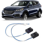 2X Front Outside Door Handle Button Switches for Hyundai Santa Fe (2013–2019)