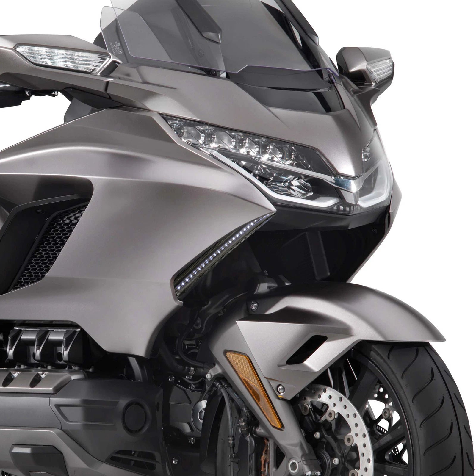 Front Upper Cowl Running Lights Trim for Honda Goldwing GL1800 (2018–2025)