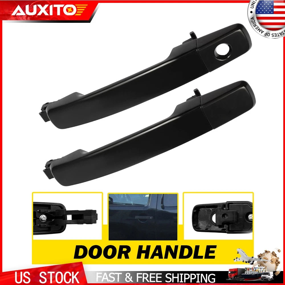 Exterior Door Handle for Nissan Frontier (2005–2022) Smooth Black