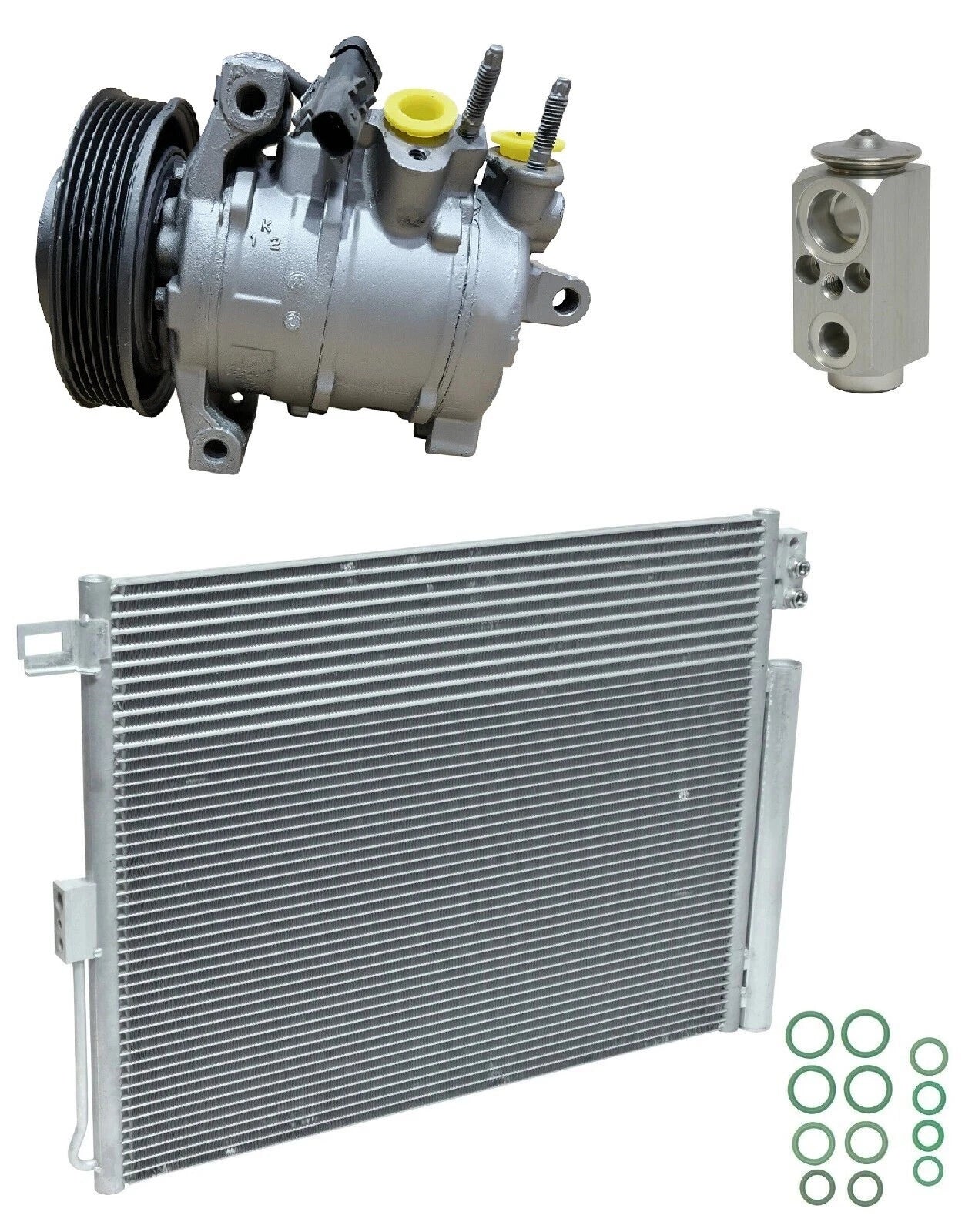 AC Compressor Kit With Condenser for Jeep Grand Cherokee (2018–2020)