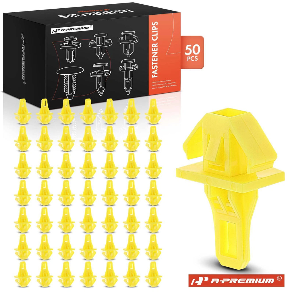 50Pcs Grille Bumper Moulding Retainer Clips for Honda CR-V