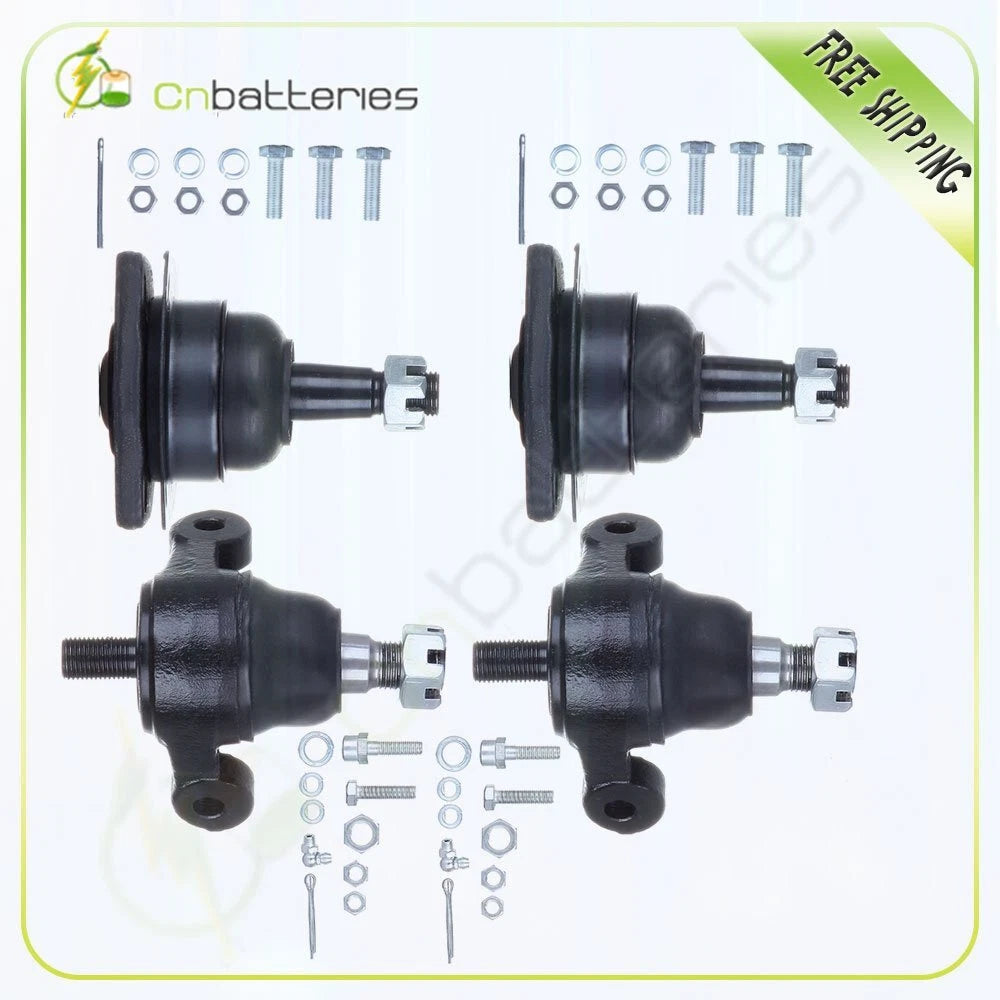 Set of 4 Ball Joints Front Upper & Lower for Chevrolet (1958–1982)