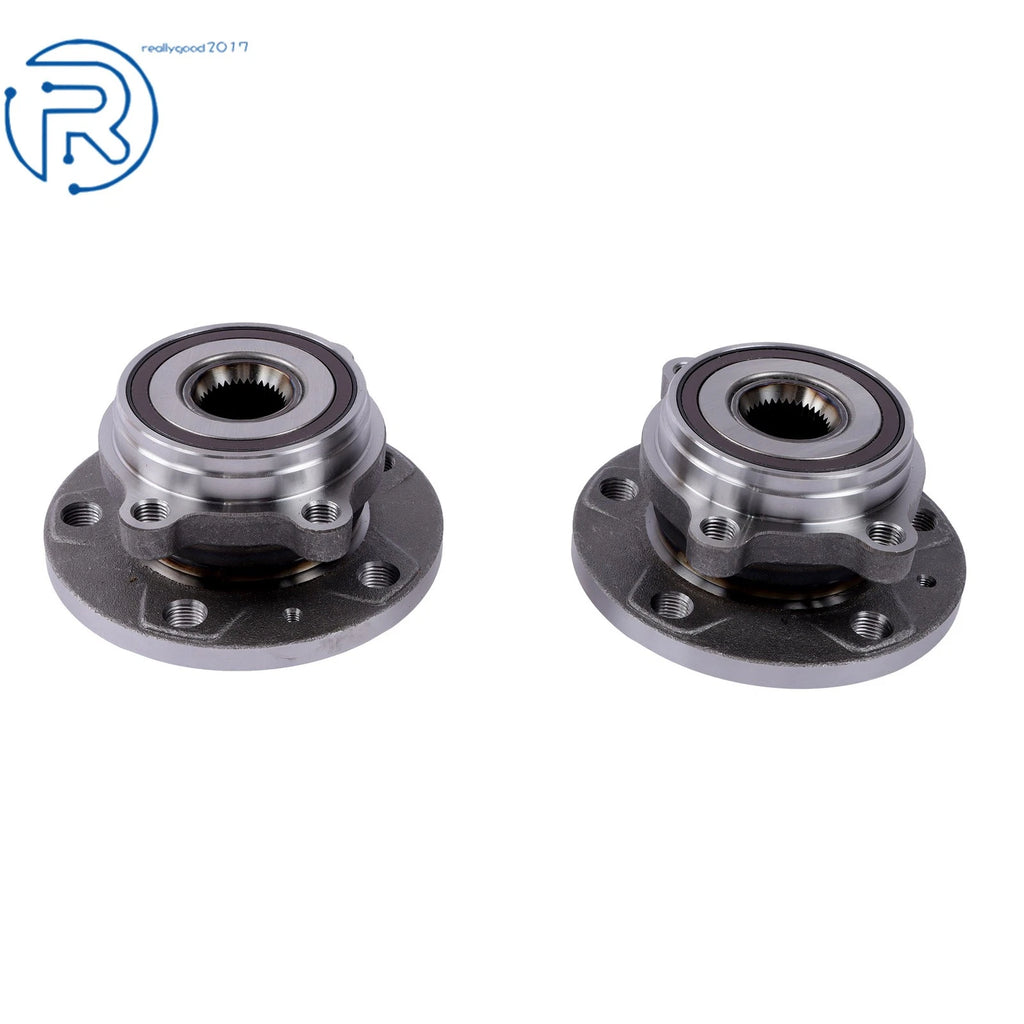 2X Front Wheel Hub & Bearing Assembly for Volkswagen Passat Jetta Tiguan