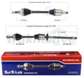 Set of 2 Front CV Axle Shafts for Ford Mercury F21 (FWD, Automatic)