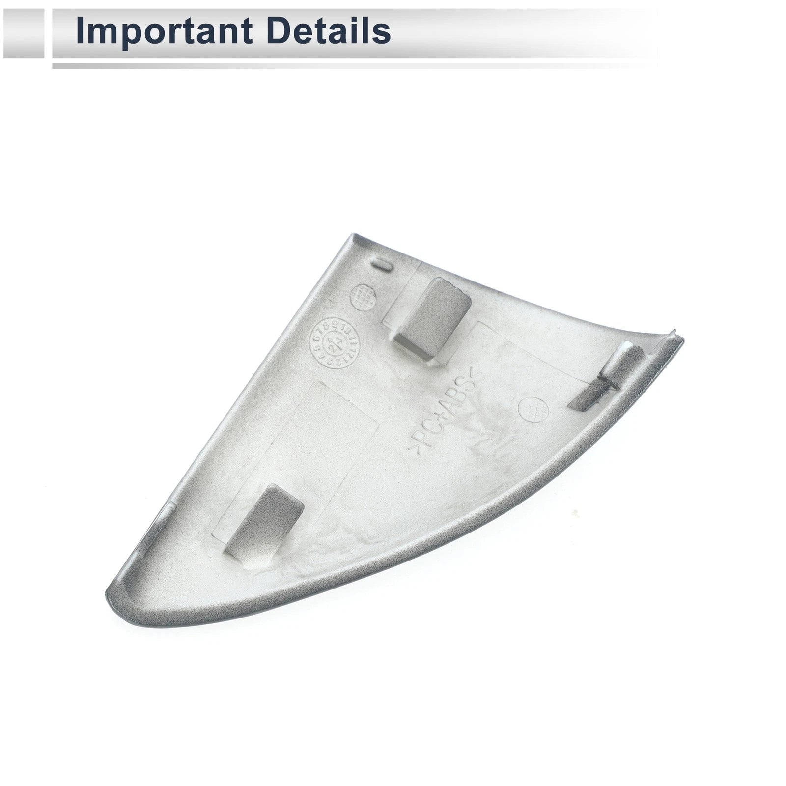 Front Left Door Handle Cover for Hyundai Elantra (2020–2023) No. 82652AA100 Gray