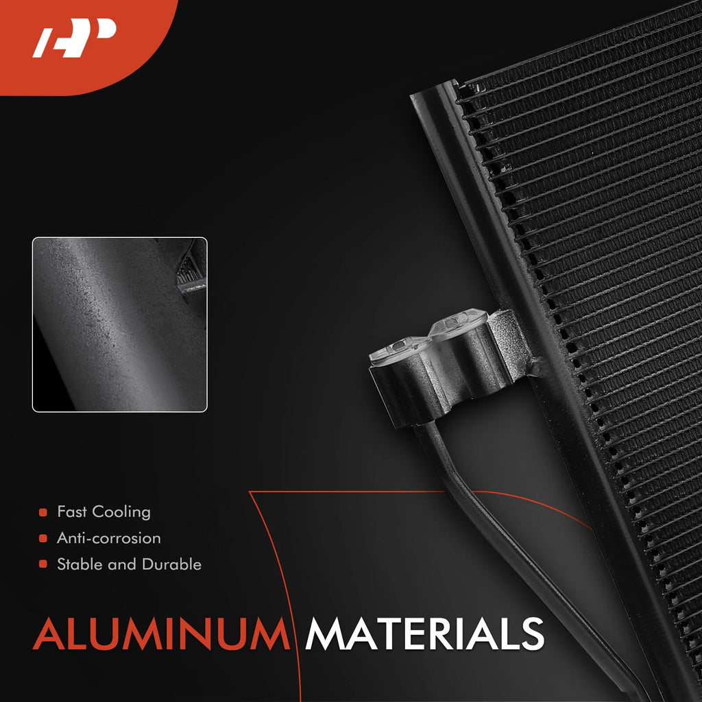 A/C Condenser with Bracket for BMW 750Li 2009-2015