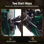 15HP OHV Horizontal Gasoline Engine for Lawn Mowers (Electric Start)