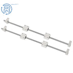10x 500mm Linear Motion Rail Shaft with 4 SCS10UU Bearings & SK10 Support