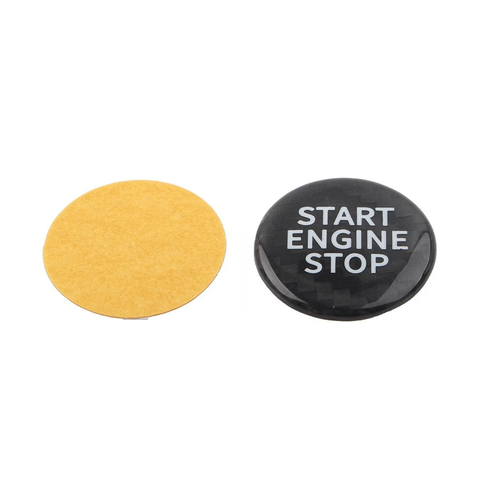 Black Engine Start Stop Button Cover for BMW G20 G14 G15 G29 G05 G06 G07 (2019–2021)
