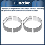Main Bearing Set No.ME999384 for Mitsubishi Canter (1982–1986) 10 Pcs