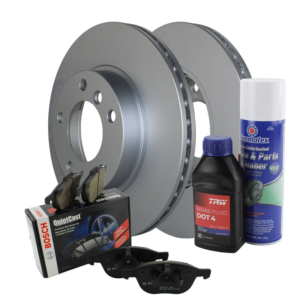 Front Brake Kit 286mm Rotors & Bosch Pads for BMW E36 E46 E85 (1992–2006)