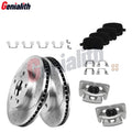 Front Brake Rotor Ceramic Pads + Brake Caliper for Toyota Solara Lexus ES300 (1999–2003)