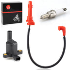 Ignition Coil with Wire Cap & Spark Plug for Polaris Ranger 570 RZR 570 ACE 570 (2015–2021)