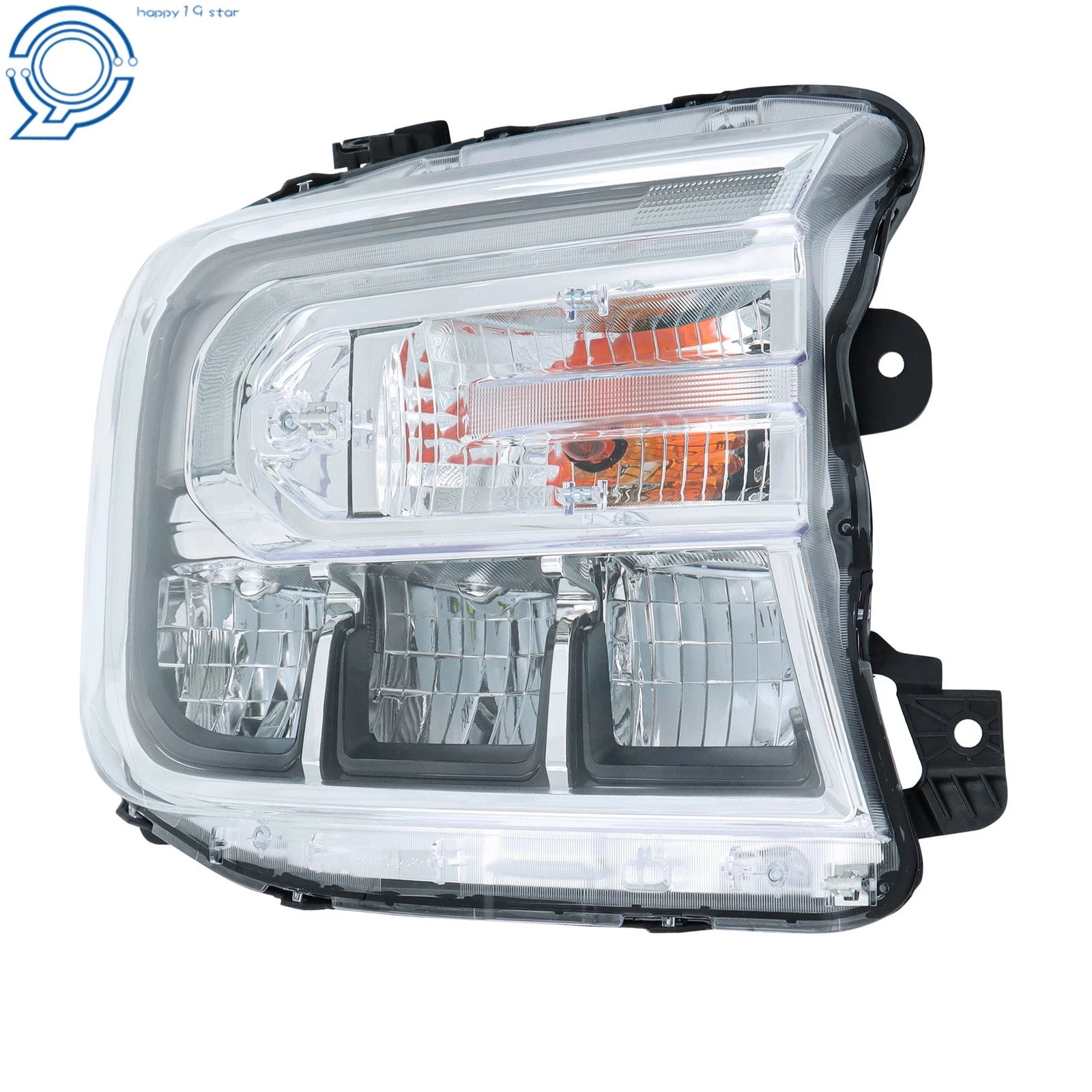 LED Headlight for Ford Maverick Lariat (2022–2024) Chrome with DRL