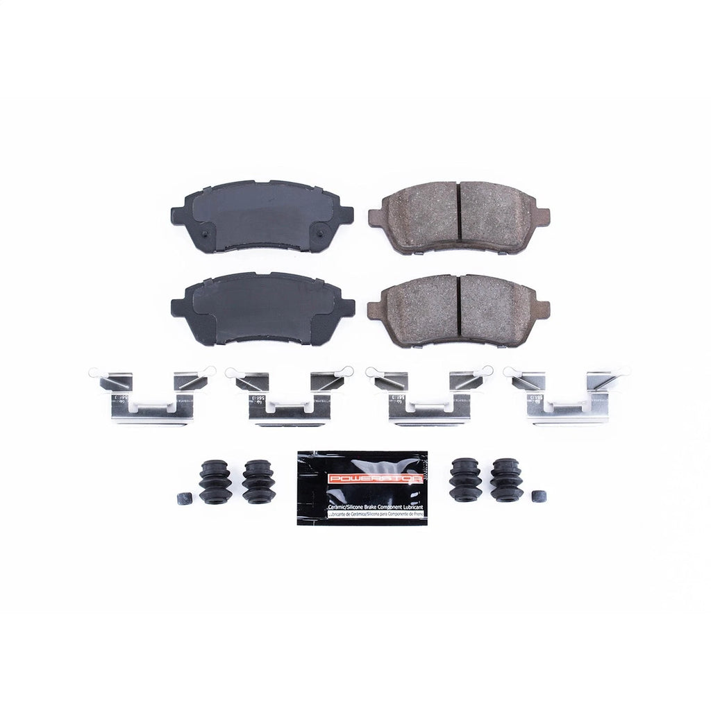 2X Powerstop Z23 Brake Pads for Ford Fiesta (2011–2019)