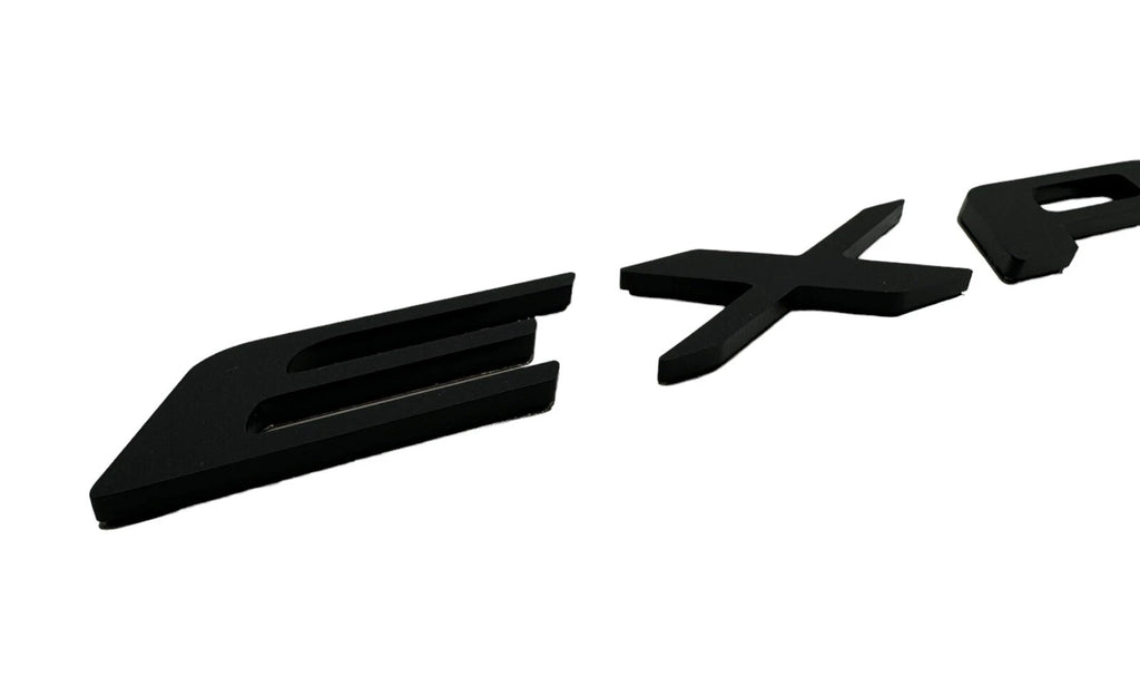 Rear Liftgate Hatch Letters Inserts Matte Black for 2020–2024 Ford Explorer