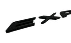 Rear Liftgate Hatch Letters Inserts Matte Black for 2020–2024 Ford Explorer