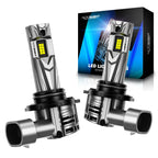 2X 9005 LED Headlight Bulbs for NOVSIGHT (18000LM, 6500K)