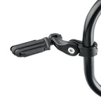 1-1/4" Short Angled Highway Bar Footpeg Mount for Harley Touring