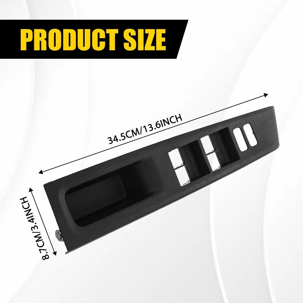 Front Door Window Switch Bezel Trim for Yaris (2012-2014) Left Side