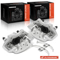 Pair Front Brake Calipers for Mercedes-Benz C350 E400 (2015–2017)