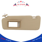 Sun Visor for Toyota Highlander (2014–2019) Left Driver Side Beige
