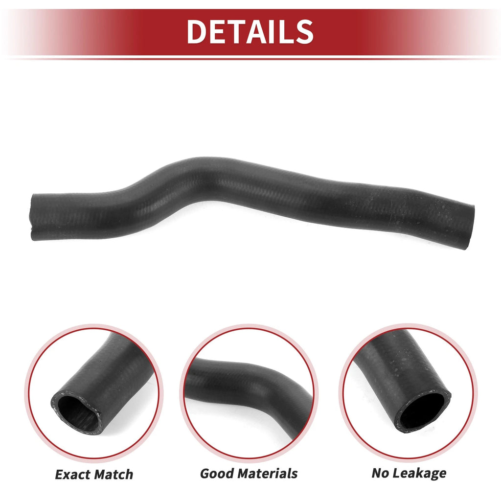 Radiator Hose for Toyota Camry 2.4L (2007–2011) No. 16571-0H160 Rubber Black