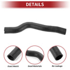 Radiator Hose for Toyota Camry 2.4L (2007–2011) No. 16571-0H160 Rubber Black